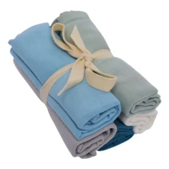 Solid Washcloth Combo 5-Pack In Boy