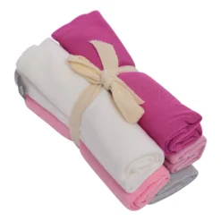 Solid Washcloth Combo 5-Pack In Girl