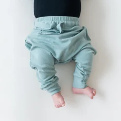 Bamboo Jersey Harem Pants In Glacier -Kyte Baby Shop kyte baby bamboo jersey harem pants bamboo jersey harem pants in glacier 32733103521903 scaled