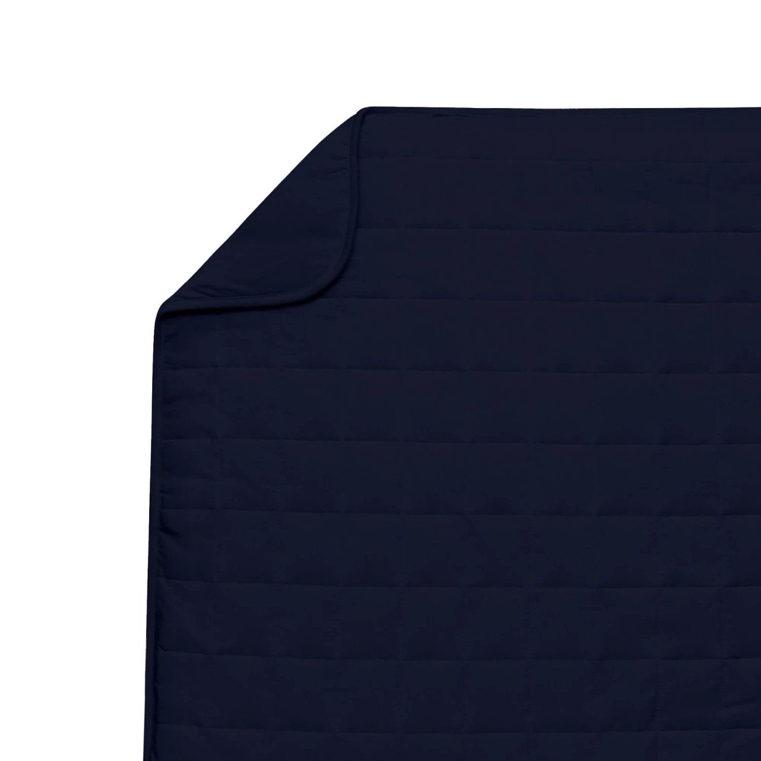 Baby Blanket In Navy 2 Baby Blanket In Navy - Image 2