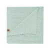 Chunky Knit Baby Blanket In Sage