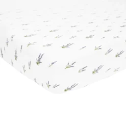 Crib Sheet In Lavender