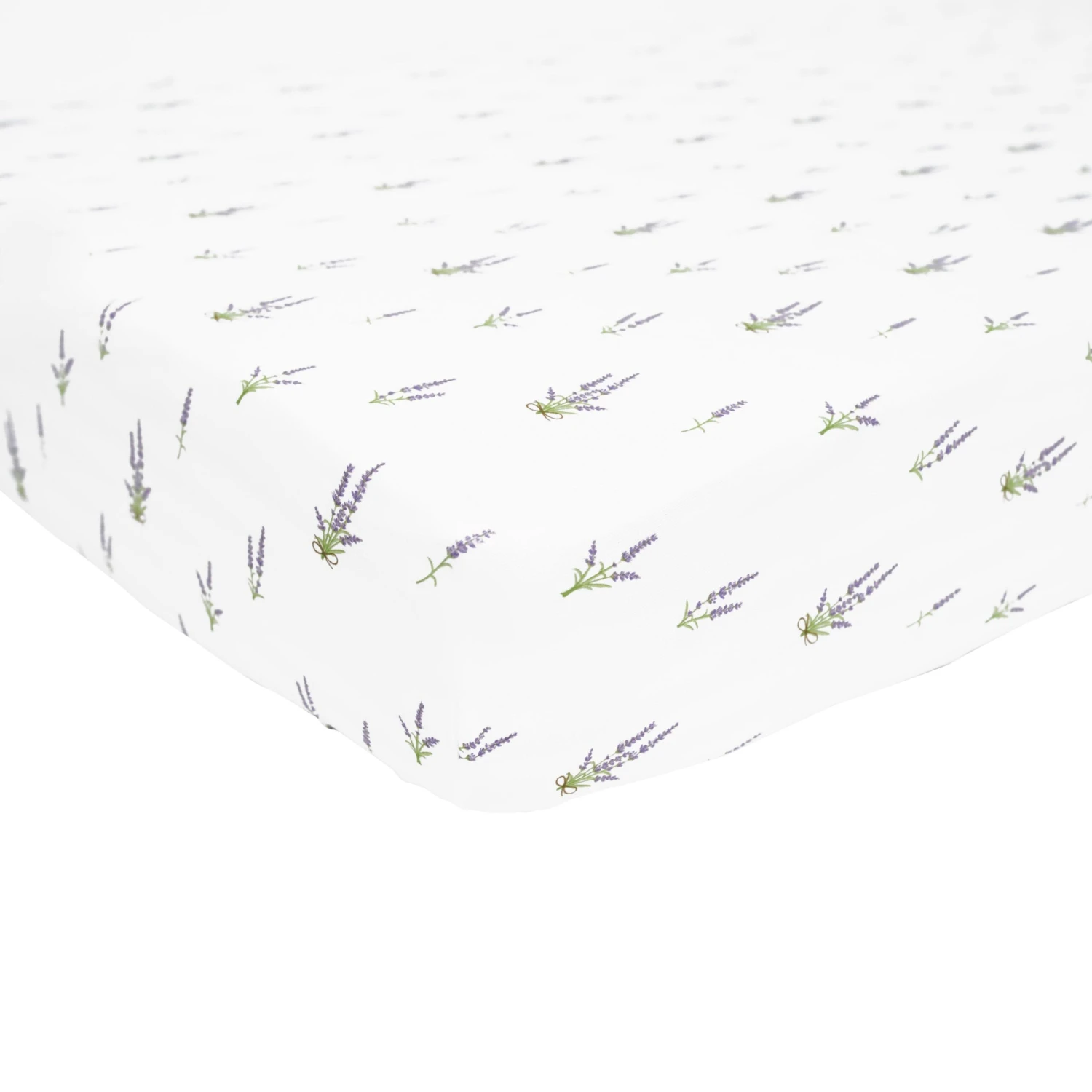 Crib Sheet In Lavender 1 Crib Sheet In Lavender