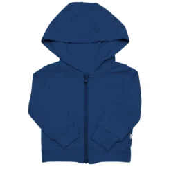 Bamboo Jersey Hooded Jacket In Tahoe