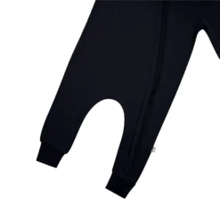 Bamboo Jersey Hooded Zippered Romper In Midnight -Kyte Baby Shop kyte baby hooded zippered romper bamboo jersey hooded zippered romper in midnight 30231826530415
