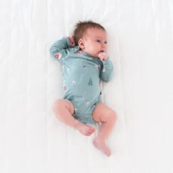 Long Sleeve Bodysuit In Alpine Village -Kyte Baby Shop kyte baby long sleeve bodysuits long sleeve bodysuit in alpine village 32668931227759 scaled