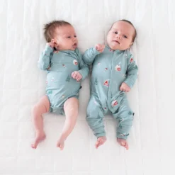 Long Sleeve Bodysuit In Alpine Village -Kyte Baby Shop kyte baby long sleeve bodysuits long sleeve bodysuit in alpine village 32668931948655 scaled