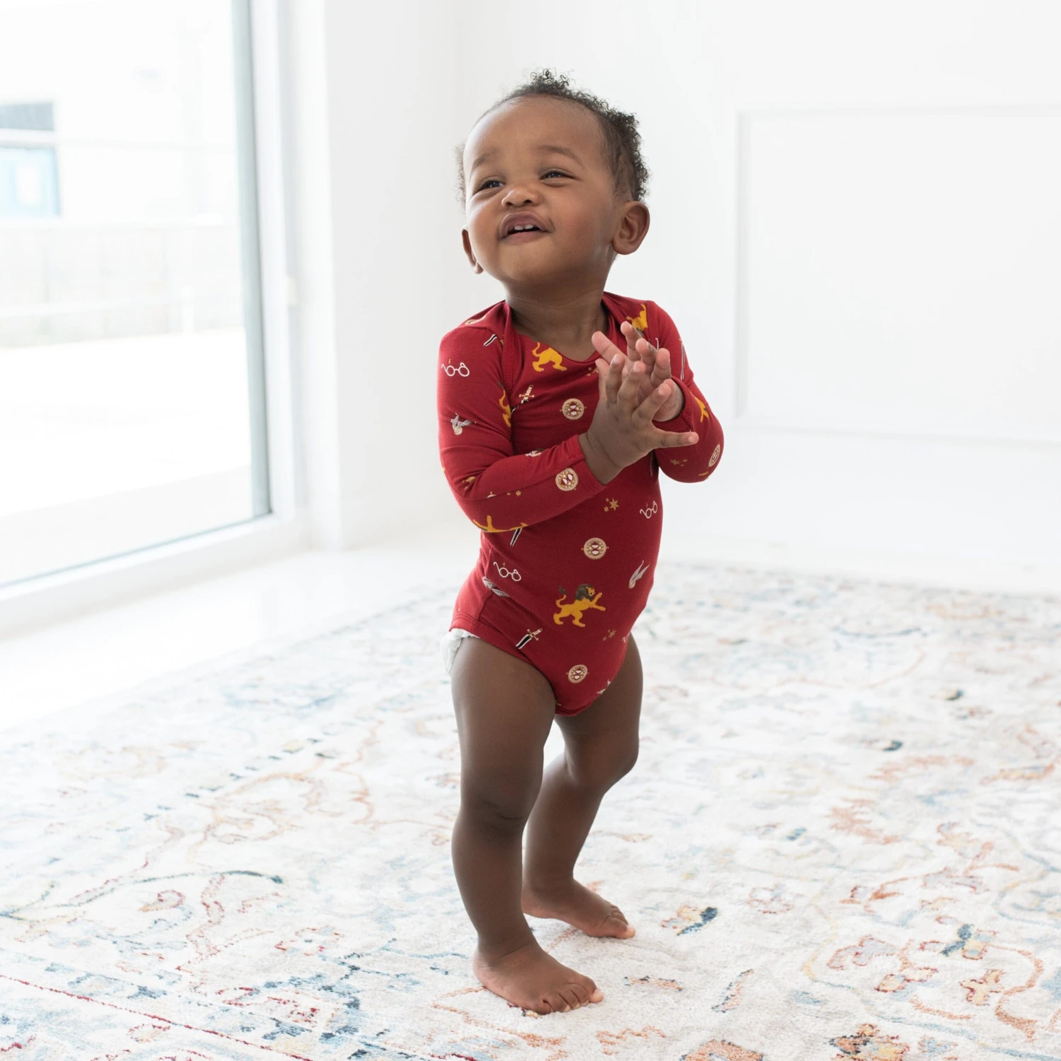 Long Sleeve Bodysuit In Gryffindor™ 2 Long Sleeve Bodysuit In Gryffindor™ - Image 2