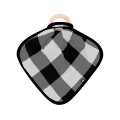 Lovey In Midnight Plaid With Removable Teething Ring 4 Lovey In Midnight Plaid With Removable Teething Ring -Kyte Baby Shop kyte baby lovey midnight plaid infant lovey in midnight plaid with removable teething ring 32575576309871