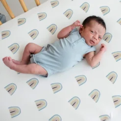 Sleeveless Bodysuit In Fog -Kyte Baby Shop kyte baby short sleeve bodysuits sleeveless bodysuit in fog 29850560823407