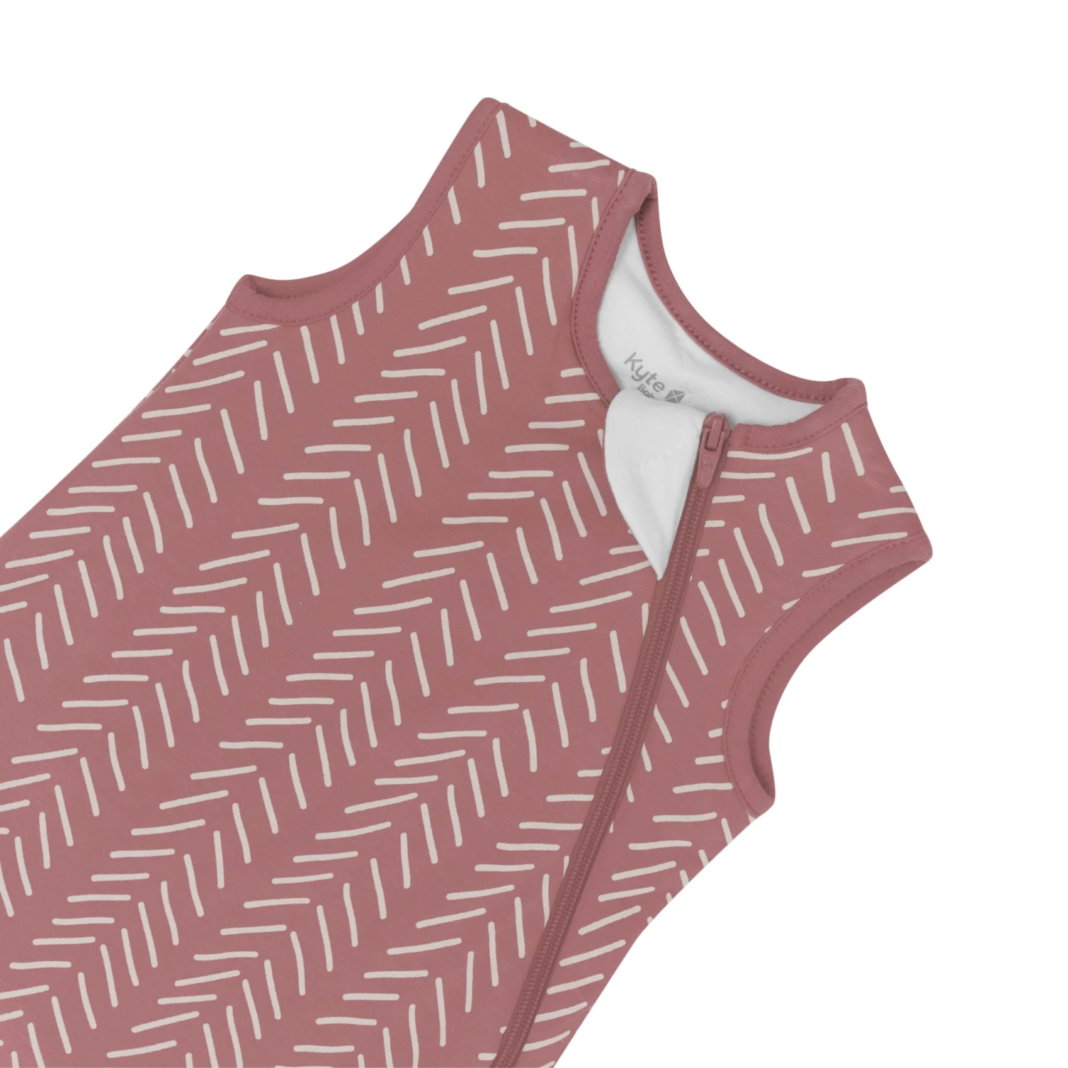 Sleep Bag In Dusty Rose Herringbone 1.0 5 Sleep Bag In Dusty Rose Herringbone 1.0 - Image 5