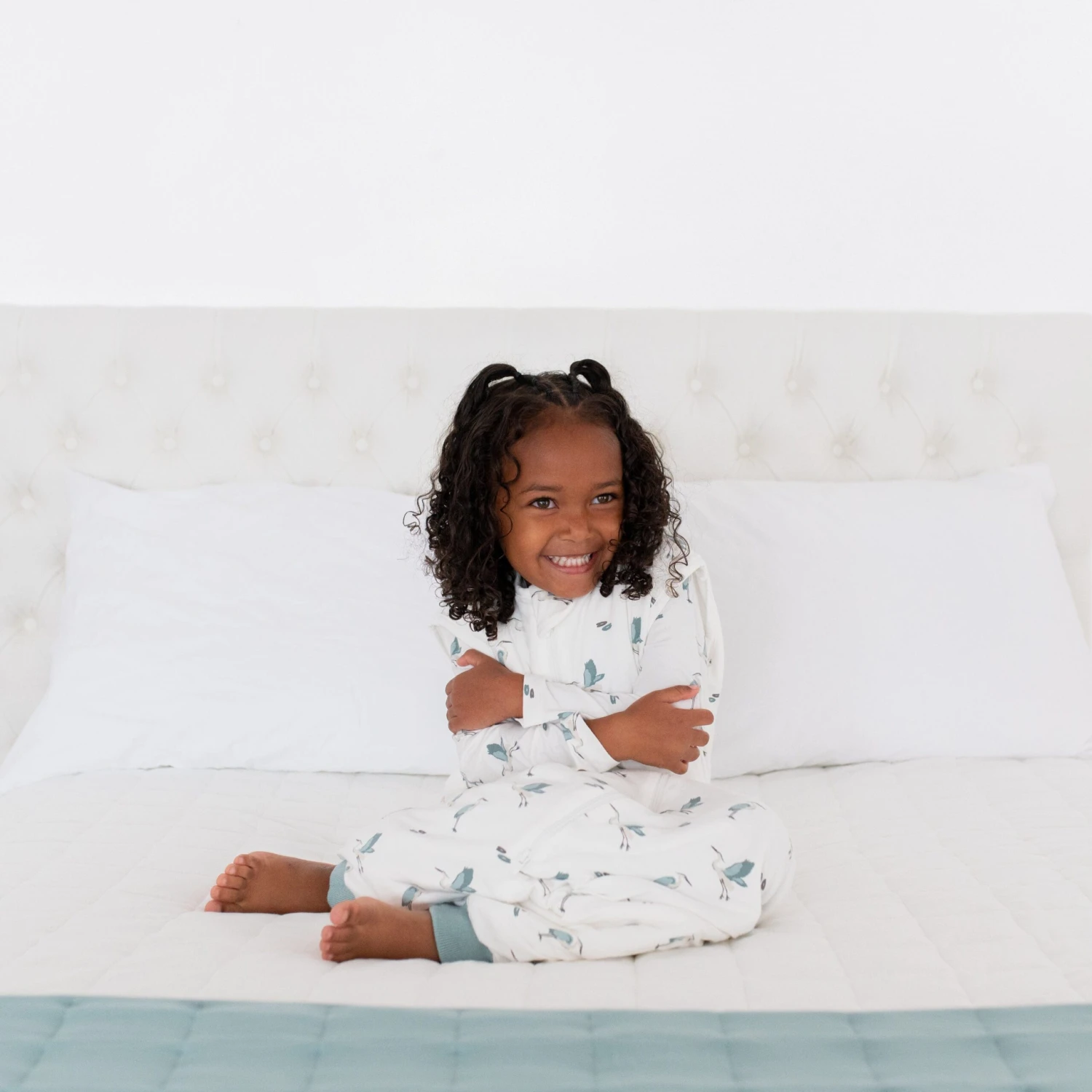 Sleep Bag Walker In Blue Heron 1.0 4 Sleep Bag Walker In Blue Heron 1.0 - Image 4