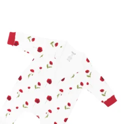 Slumber Suit In Cloud Poppies -Kyte Baby Shop kyte baby slumber suit slumber suit in cloud poppies 32533527068783 scaled