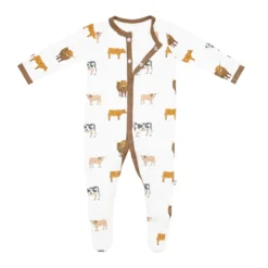 Footie In Moo 5 Footie In Moo -Kyte Baby Shop kyte baby snap footie footie in moo 31480717377647