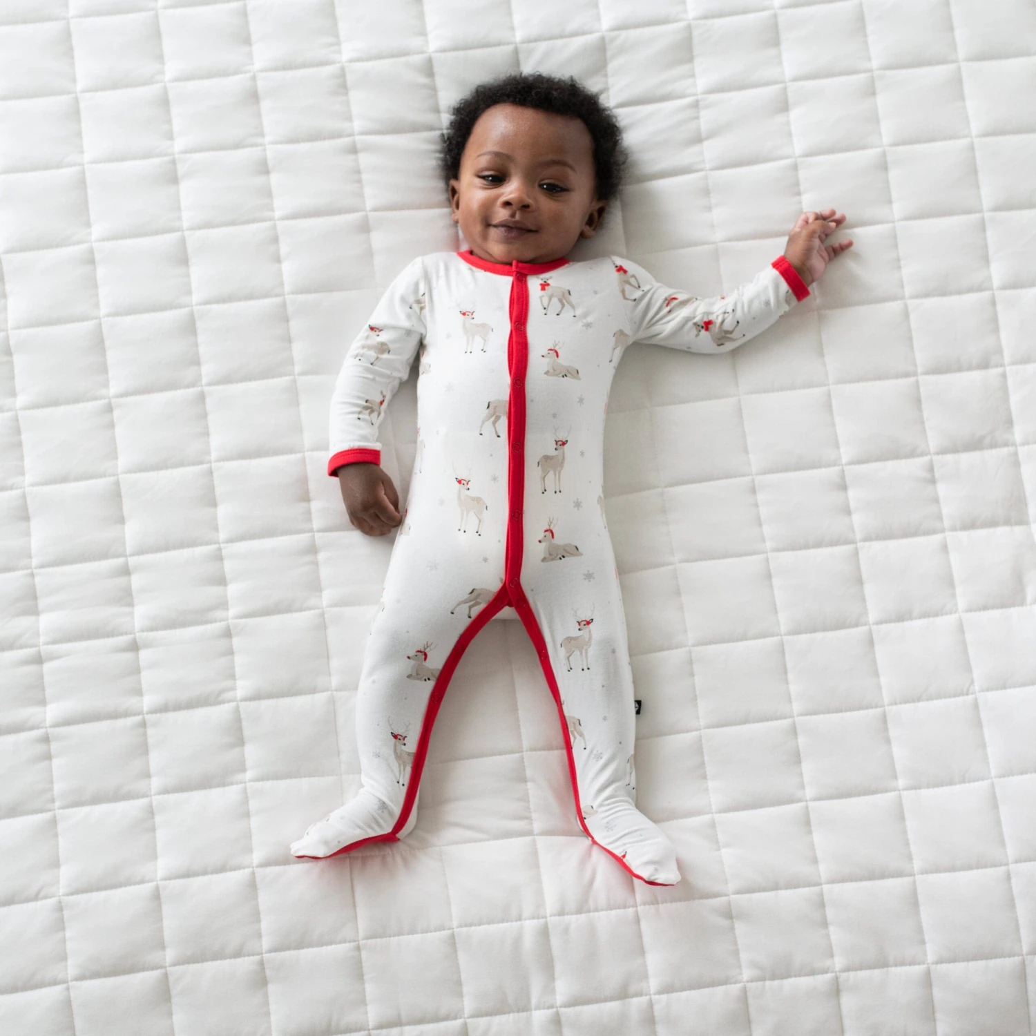 Footie In Cloud Deer 2 Footie In Cloud Deer - Image 2