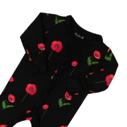 Footie In Midnight Poppies 9 Footie In Midnight Poppies -Kyte Baby Shop kyte baby snap footies footie in midnight poppies 32531763495023 scaled