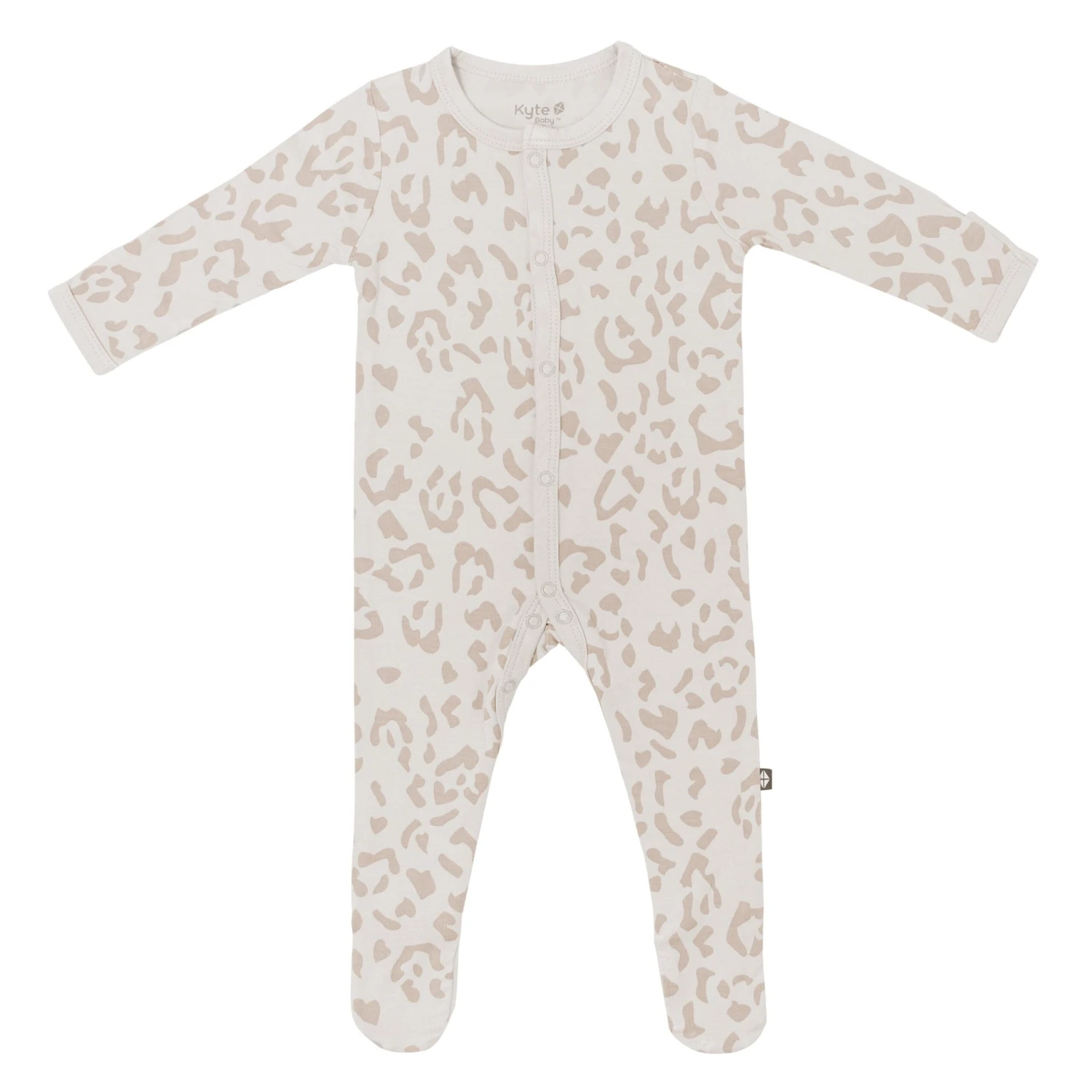 Footie In Oat Leopard 1 Footie In Oat Leopard