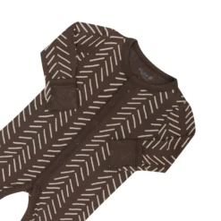 Romper In Espresso Herringbone -Kyte Baby Shop kyte baby snap romper romper in espresso herringbone 32730028572783 scaled