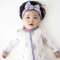 Romper In Lavender 7 Romper In Lavender -Kyte Baby Shop kyte baby snap romper romper in lavender 32171938971759