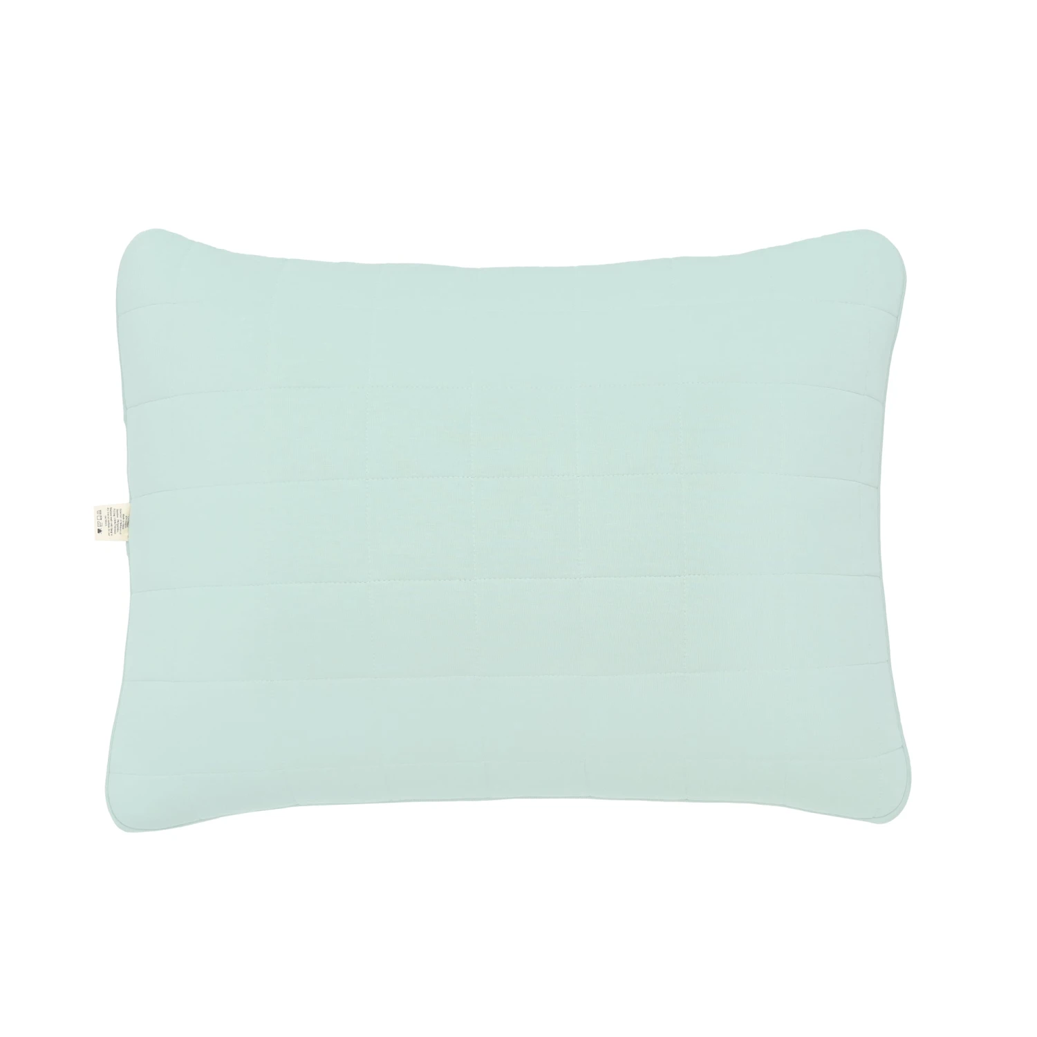 Standard Quilted Pillowcase In Sage 1 Standard Quilted Pillowcase In Sage