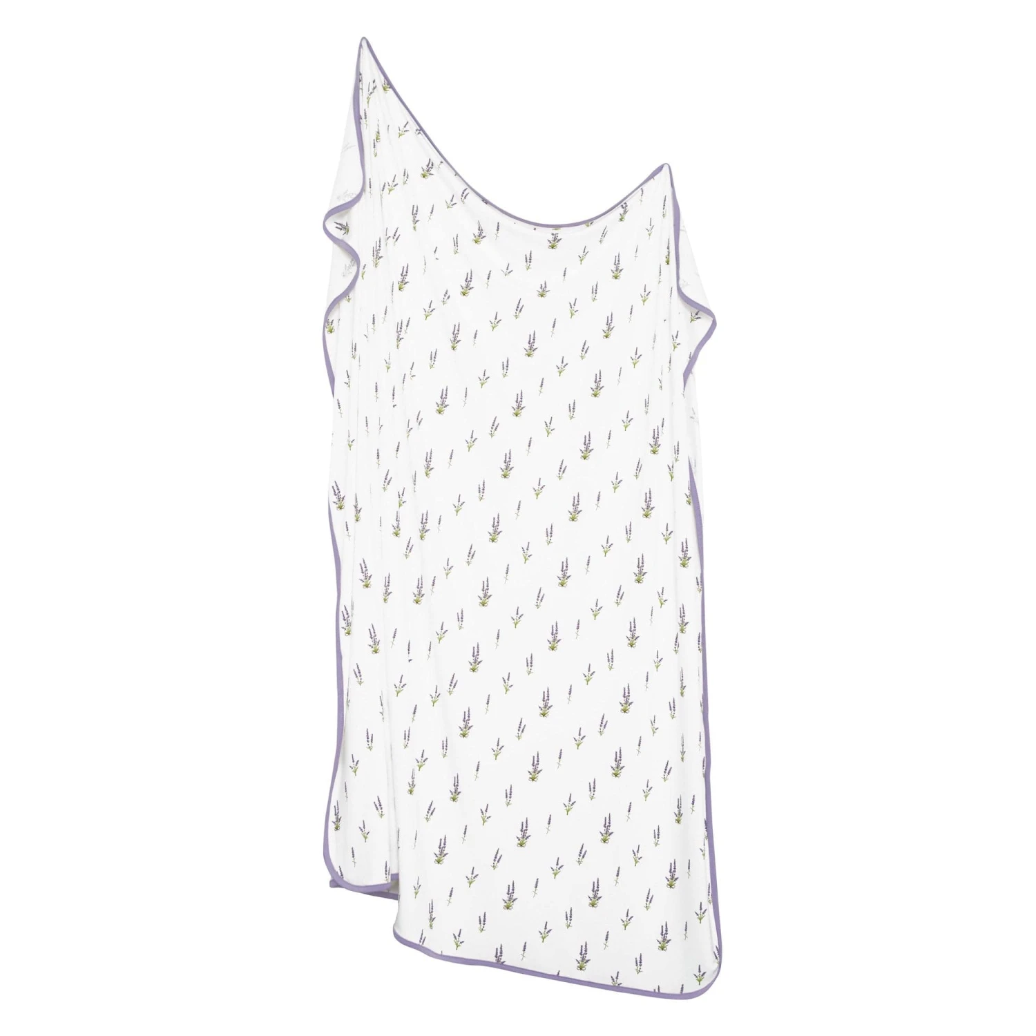 Swaddle Blanket In Lavender 1 Swaddle Blanket In Lavender