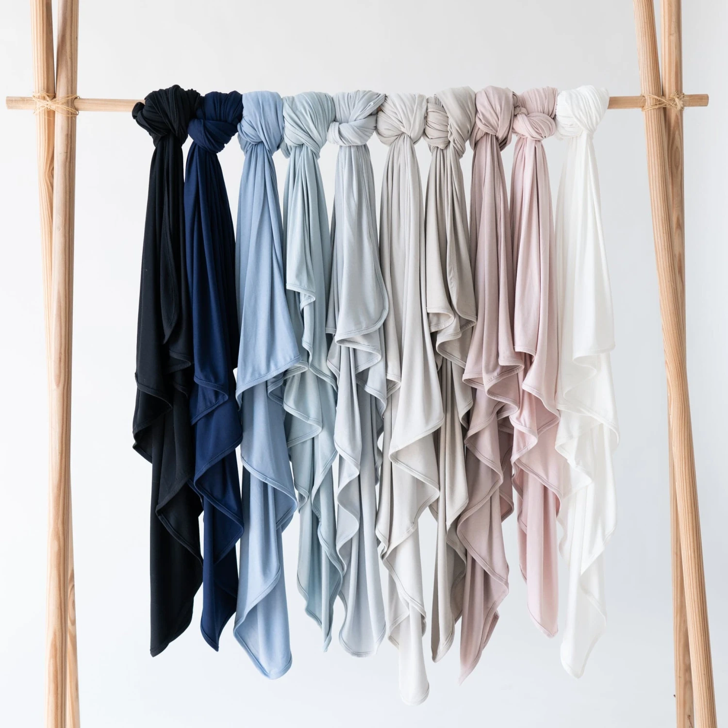 Swaddle Blanket In Oat 4 Swaddle Blanket In Oat - Image 4