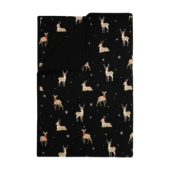 Toddler Blanket In Midnight Deer 1.0
