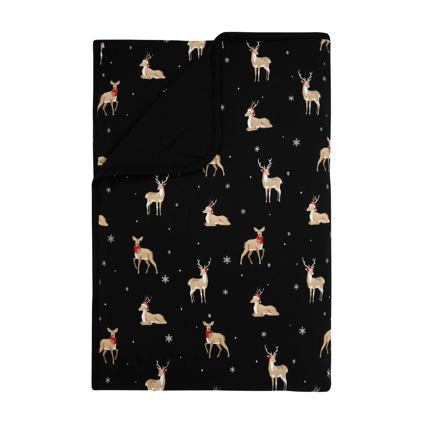 Toddler Blanket In Midnight Deer 1.0 1 Toddler Blanket In Midnight Deer 1.0