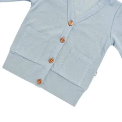 Bamboo Jersey Toddler Cardigan In Fog -Kyte Baby Shop kyte baby toddler cardigan toddler bamboo jersey cardigan in fog 30231770628207