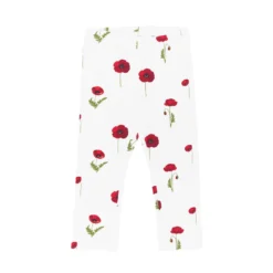 Toddler Leggings In Cloud Poppies