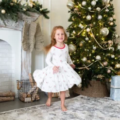 Long Sleeve Twirl Dress In Cloud Deer -Kyte Baby Shop kyte baby toddler long sleeve twirl dress long sleeve twirl dress in cloud deer 32701764403311 scaled