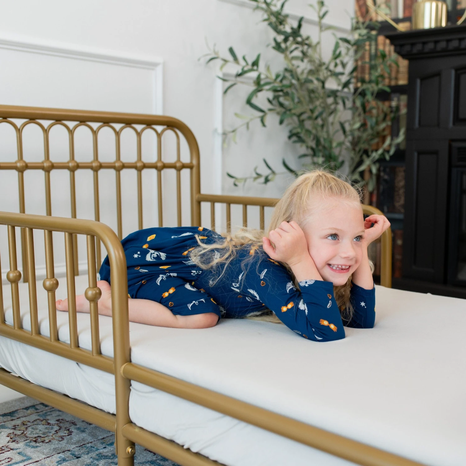 Long Sleeve Twirl Dress In Ravenclaw™ 3 Long Sleeve Twirl Dress In Ravenclaw™ - Image 3