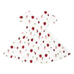 Twirl Dress In Strawberry