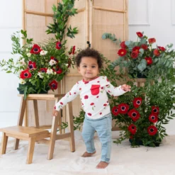 Long Sleeve Toddler Crew Neck Tee In Cloud Poppies 6 Long Sleeve Toddler Crew Neck Tee In Cloud Poppies -Kyte Baby Shop kyte baby toddler unisex tee long sleeve toddler crew neck tee in cloud poppies 32550100435055 scaled