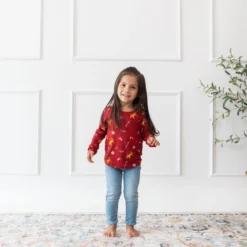 Long Sleeve Toddler Crew Neck Tee In Gryffindor™ -Kyte Baby Shop kyte baby toddler unisex tee long sleeve toddler crew neck tee in gryffindor 32475926954095 scaled