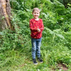 Long Sleeve Toddler Crew Neck Tee In Gryffindor™