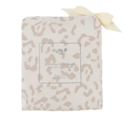 Twin Sheet In Oat Leopard 5 Twin Sheet In Oat Leopard -Kyte Baby Shop kyte baby twin sheets oat leopard twin sheet twin sheet in oat leopard 32326538002543