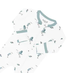 Zippered Footie In Blue Heron -Kyte Baby Shop kyte baby zippered footies zippered footie in blue heron 32715360206959 scaled