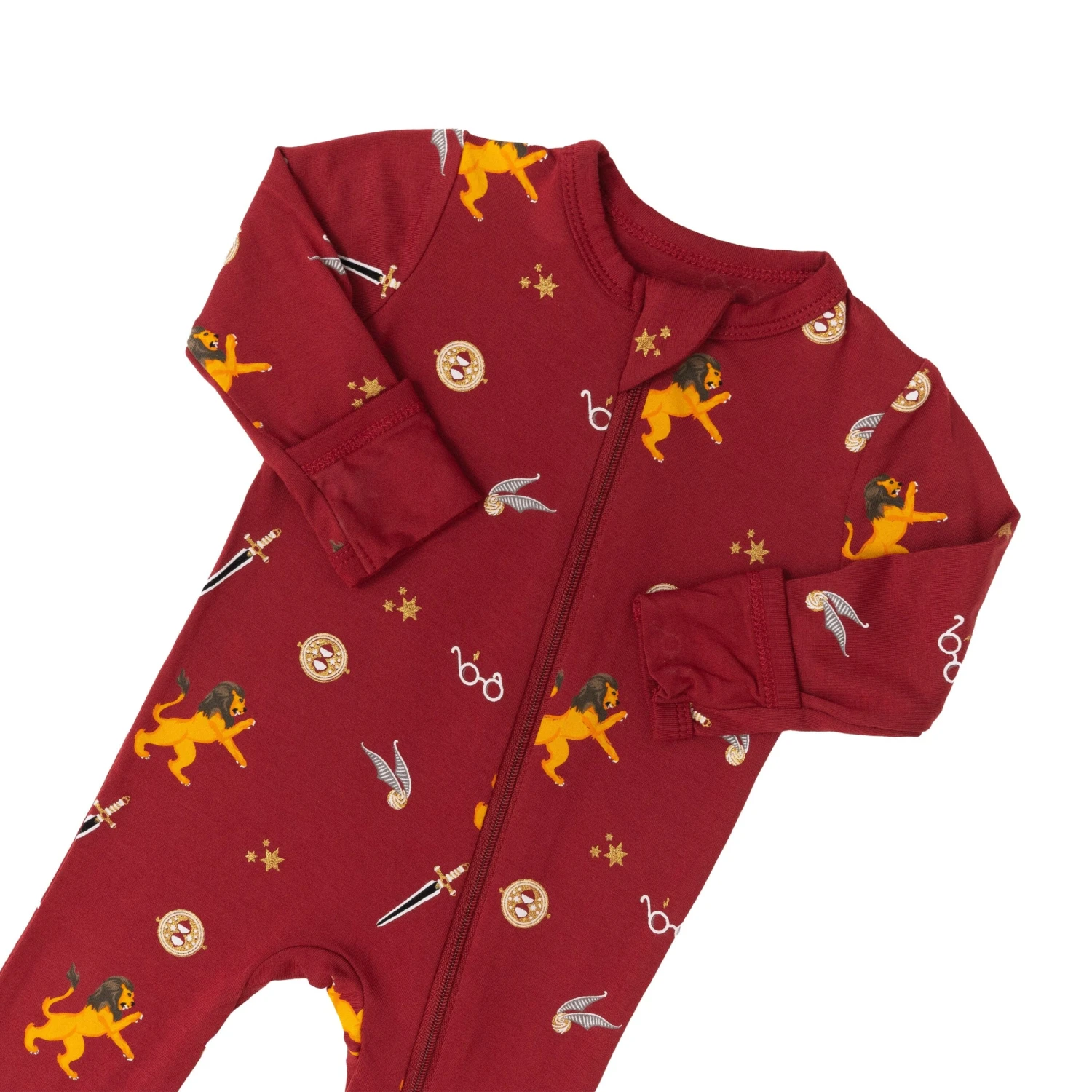 Zippered Footie In Gryffindor™ 5 Zippered Footie In Gryffindor™ - Image 5