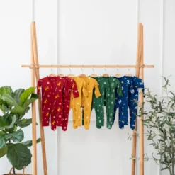 Zippered Footie In Gryffindor™ 13 Zippered Footie In Gryffindor™ -Kyte Baby Shop kyte baby zippered footies zippered footie in gryffindor 32475964440687 scaled