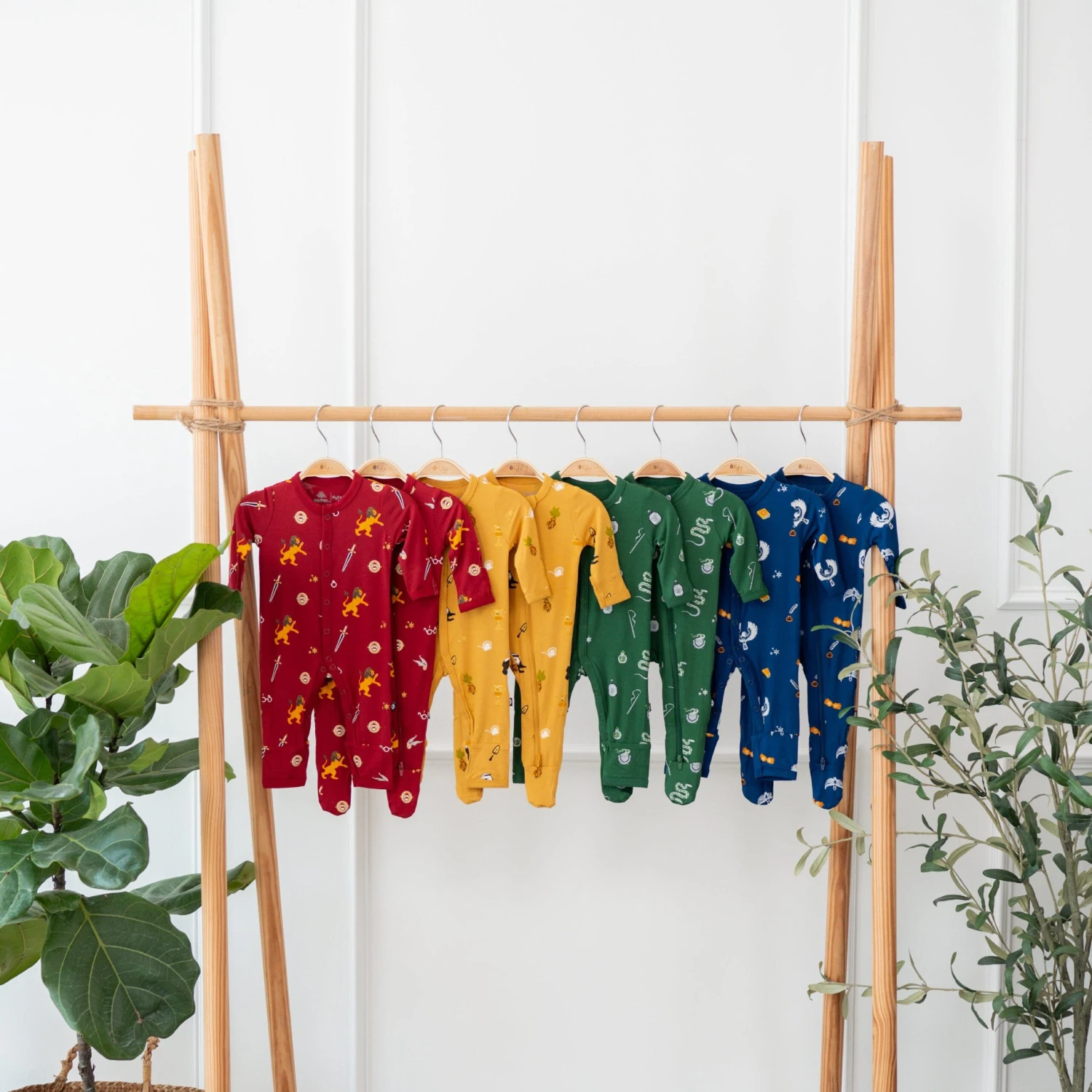 Zippered Footie In Gryffindor™ 7 Zippered Footie In Gryffindor™ - Image 7