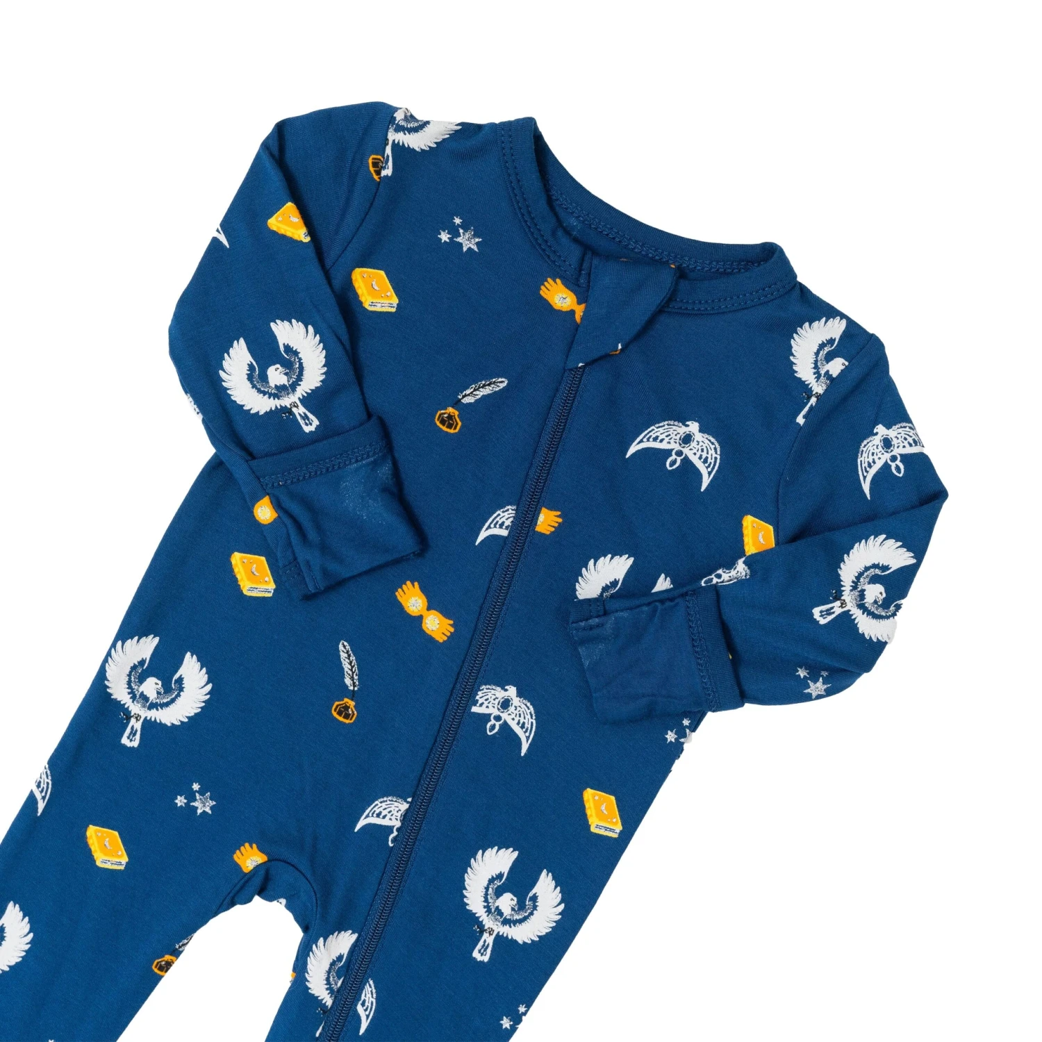 Zippered Footie In Ravenclaw™ 5 Zippered Footie In Ravenclaw™ - Image 5