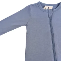 Zippered Footie In Slate 10 Zippered Footie In Slate -Kyte Baby Shop kyte baby zippered footies zippered footie in slate 30040634589295