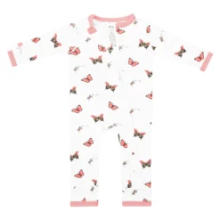 Zippered Romper In Butterfly -Kyte Baby Shop kyte baby zippered rompers zippered romper in butterfly 31993097879663