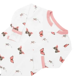 Zippered Romper In Butterfly -Kyte Baby Shop kyte baby zippered rompers zippered romper in butterfly 31993097912431