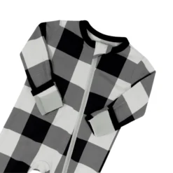 Zippered Romper In Midnight Plaid 10 Zippered Romper In Midnight Plaid -Kyte Baby Shop kyte baby zippered rompers zippered romper in midnight plaid 32575676219503